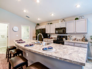 On-trend painted cabinets - Highland Homes
