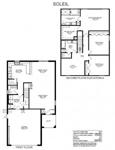 Highland Homes Soleil Floor Plan