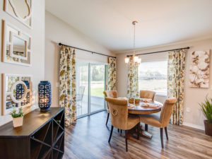 Wood vinyl plank flooring - Highland Homes
