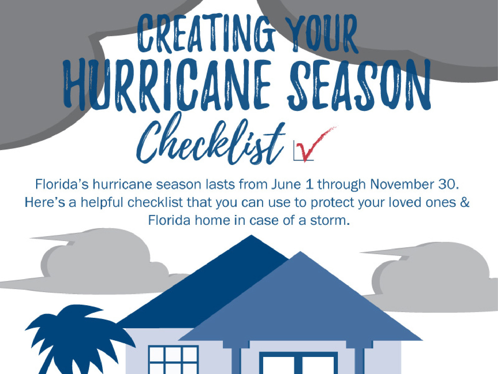 Hurricane Preparedness Create Your Florida Hurricane Checklist