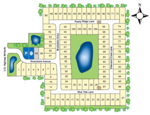 Breakwater Cove layout - New homes in Lakeland, FL