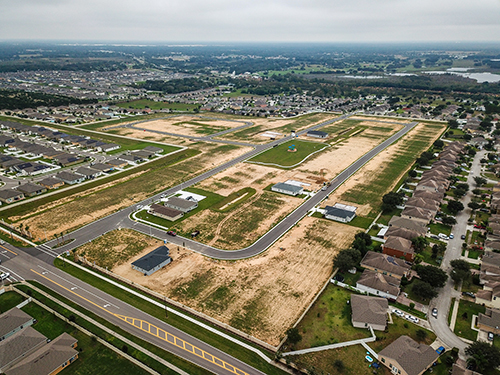 Aerial photo of Highland Meadows in Davenport, FL