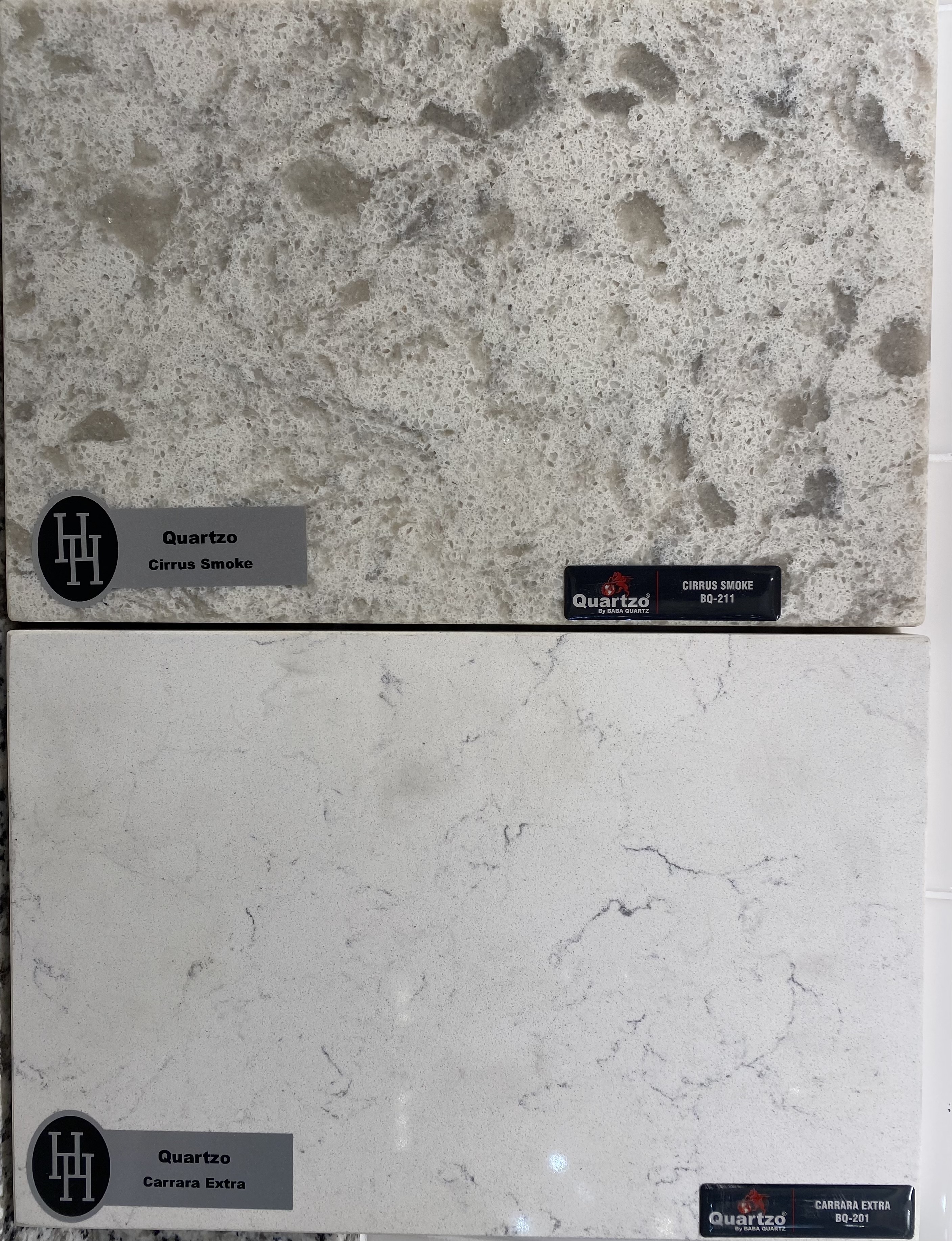 Quartzo countertop options