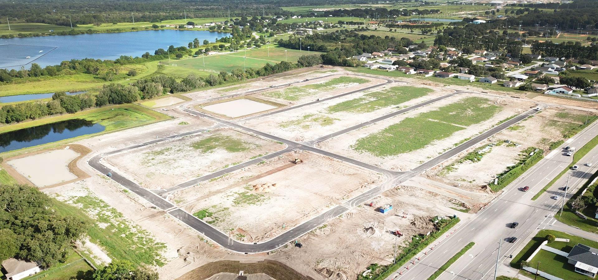 Aerial of Enclave at Lake Myrtle