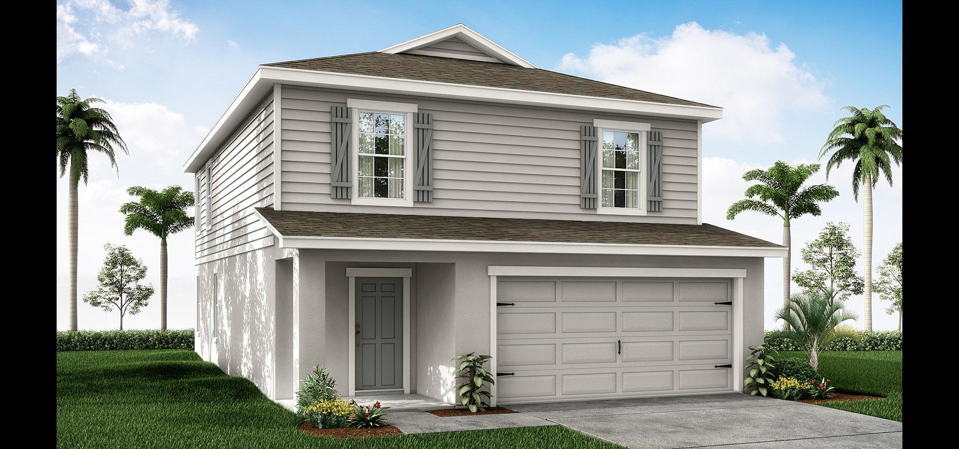 The Sydney by Highland Homes a new home in Lakeland, FL at Towne Park