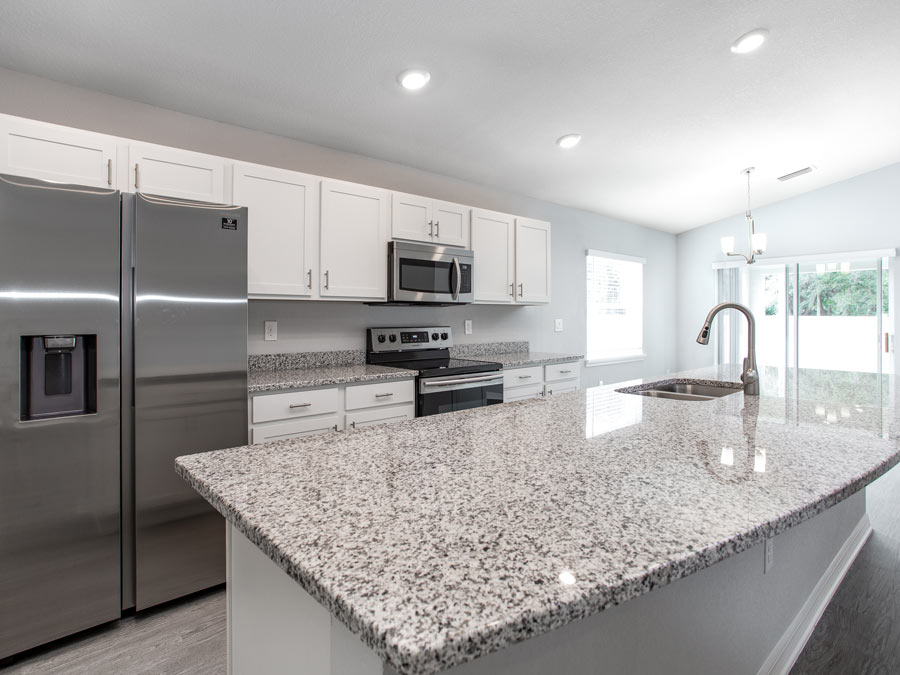 Kitchen in a Florida new home by Highland Homes