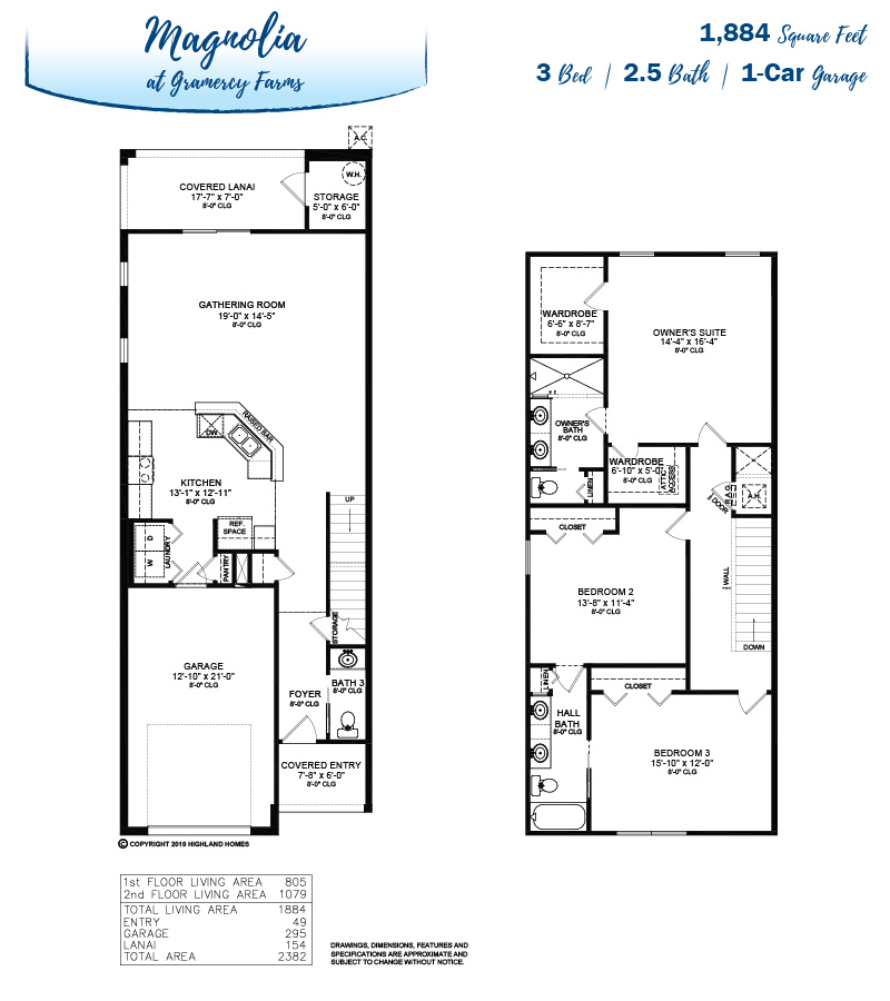 St Cloud Fl Home For Sale Magnolia By Highland Homes