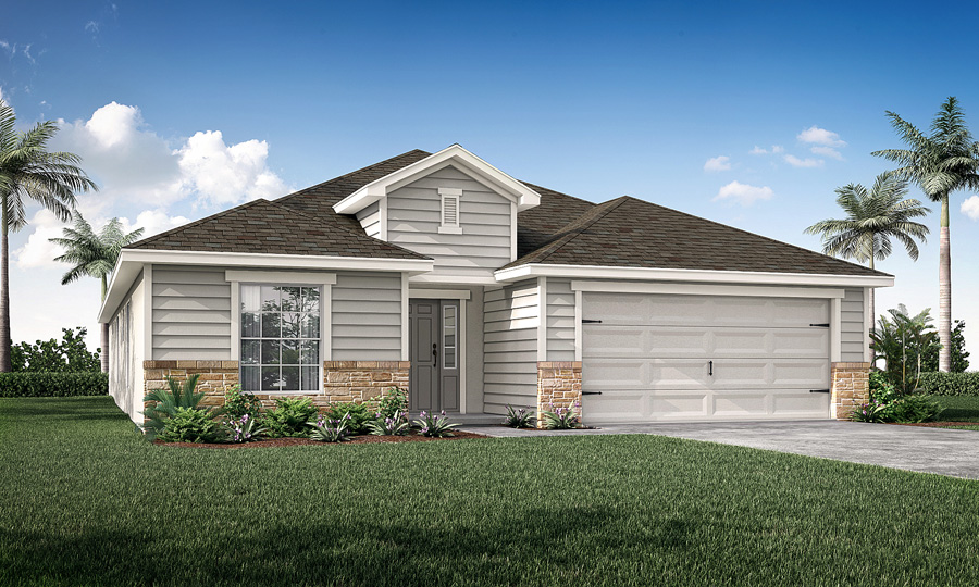 Serendipity Home Floor Plan at Breakwater Cove in Lakeland, FL