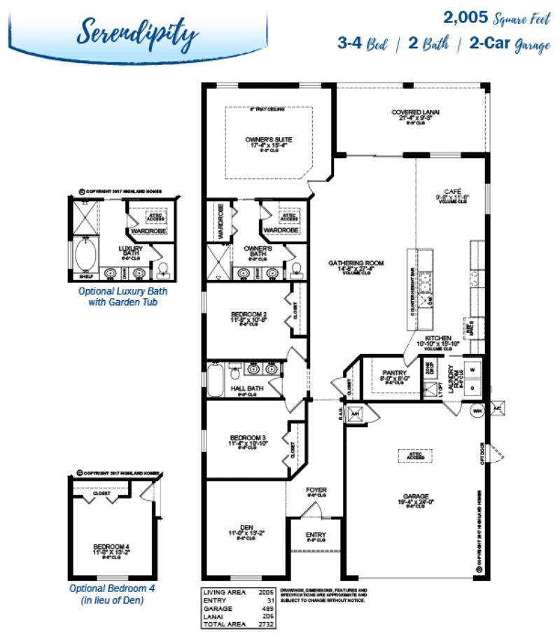 Parrish, FL Home For Sale Serendipity by Highland Homes