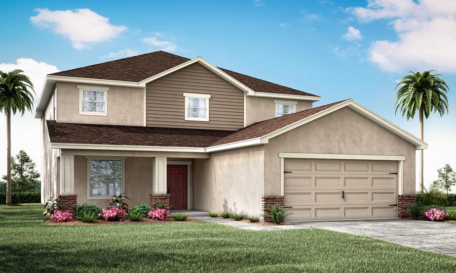 Wayfair Home Floor Plan at Siena Reserve in St. Cloud, FL