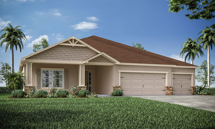 Wynter with Loft Home Floor Plan at Highlands Grace in Lakeland, FL