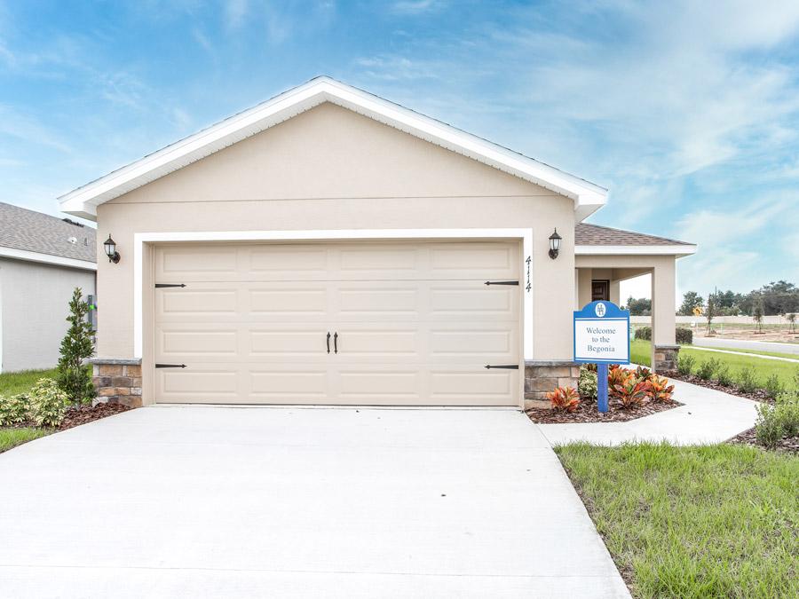 Begonia Home Floor Plan At Highland Meadows In Davenport Fl