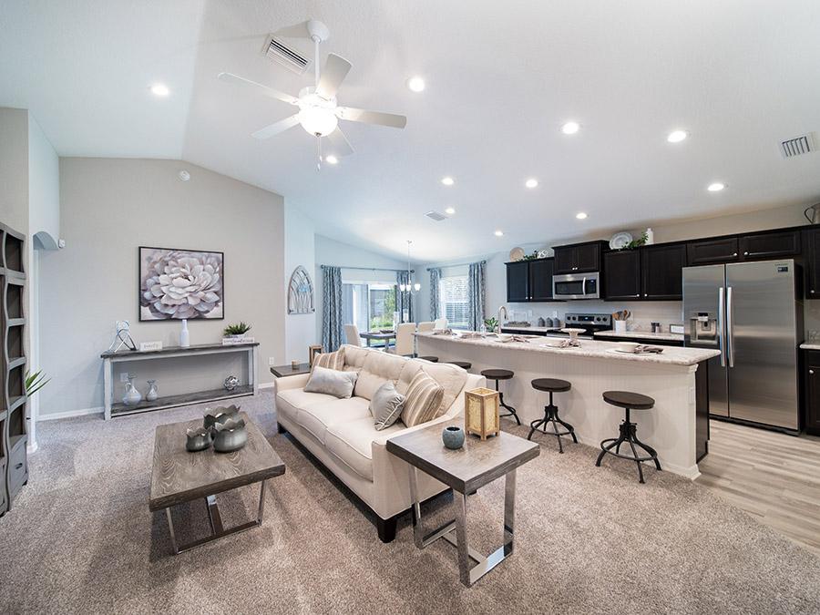 New homes in Tampa are designed for your life with open-concept living space