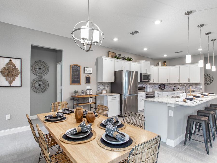 Kitchen in a new home in South Lakeland, FL at Treymont