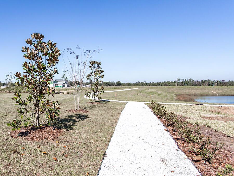 Nature inspired design and trails at Siena Reserve